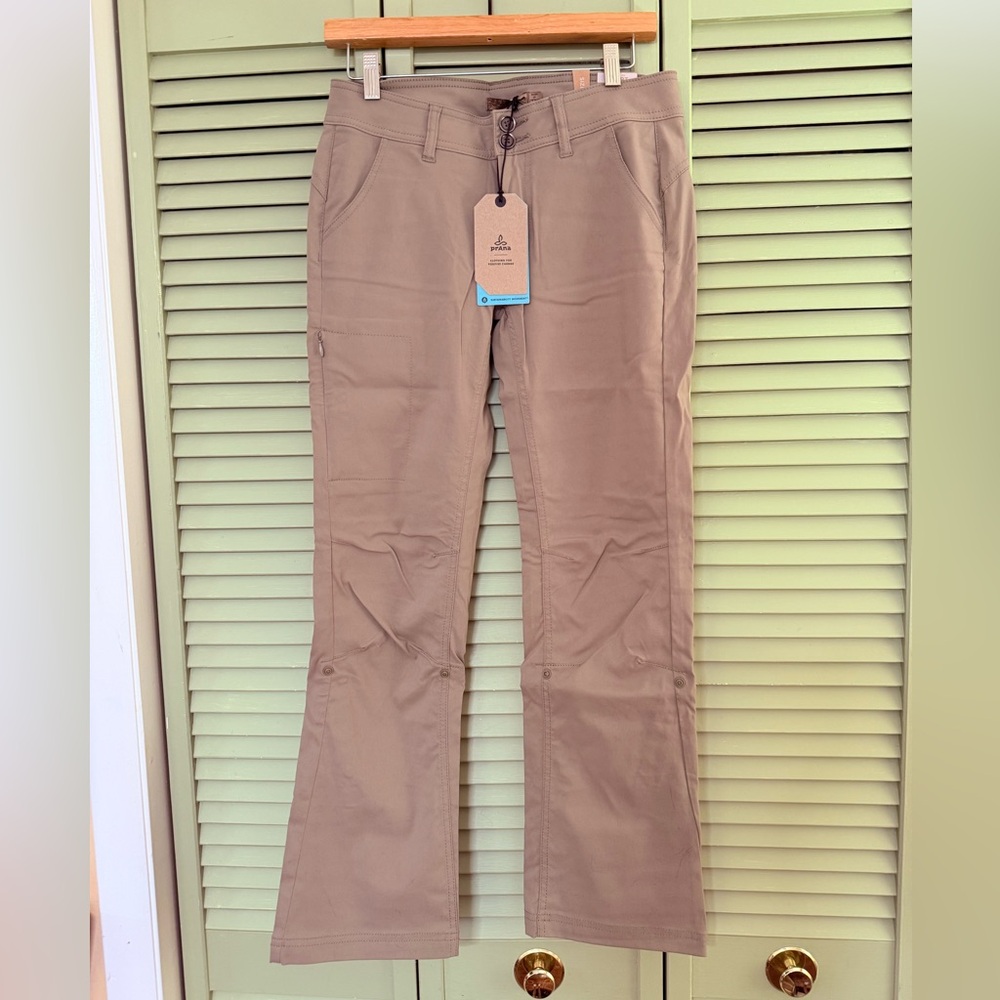 NWT Prana Halle Khaki Outdoor Pants